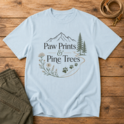 Paw Prints & Pine Trees